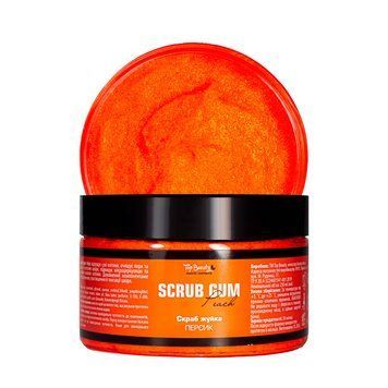 Cкраб жвачка для тела Top Beauty с ароматом персика