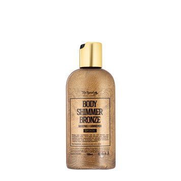 Молочко до и после загара с шиммером Top Beauty Body Shimmer 100 мл , Pink