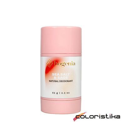 Дезодорант парфумований натуральний Bogenia Natural Deodorant Sea Salt & Sage жіночий BG429(001)