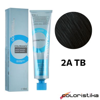 Безаммиачная краска для волос Goldwell Colorance 2-A 60 мл