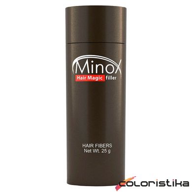 Пудра для маскування залисин (волосся/бороди) Minox Hair Magic 4/00 Каштановий 25g