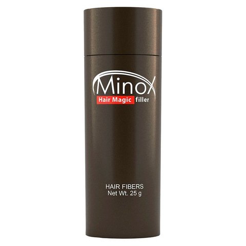 Пудра для маскування залисин (волосся/бороди) Minox Hair Magic 4/00 Каштановый 25g