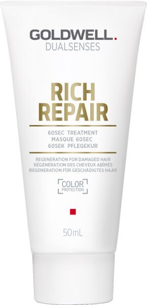 Дорожня маска для відновлення сухого та пошкоджженного волосся Goldwell Dualsenses Rich Repair 50 мл