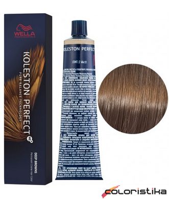 Краска для волос Wella Professionals Koleston ME 7/7 Средний блондин коричневый 60 мл