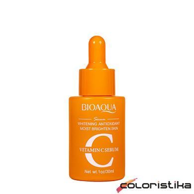Сироватка для обличчя відбілююча антиоксидантна Bioaqua Vitamin C Serum