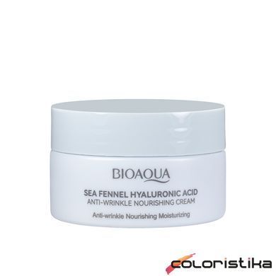 Крем для лица от морщин Bioaqua Sea Fennel Hyaluronic Acid Cream 60 г BQY53126