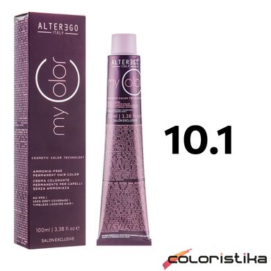 Краска для волос Alter Ego My Color 10.1 платиновый блонд зола 100 мл