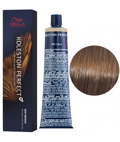 Краска для волос Wella Professionals Koleston ME 7/7 Средний блондин коричневый 60 мл