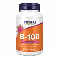 Комплекс вітамінів B-100 Now Foods - 100 tabs