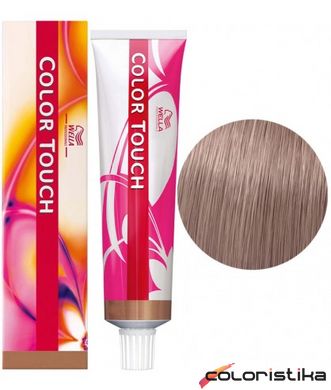 Безаммиачная краска для волос Wella Professionals COLOR TOUCH 9/75 Светлый блондин коричнево-розовый 60 мл