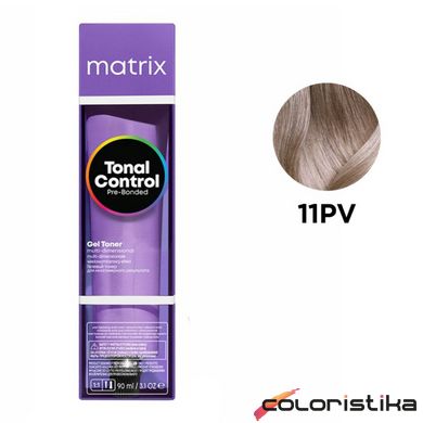 Гелевый тонер на кислотной основе Matrix Pre-Bonded Tonal Control 11PV 90 мл