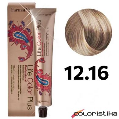 Краска для волос FarmaVita Life Color Plus 12.16 топленые сливки 100 мл