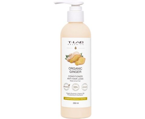 Кондиционер для ослабленных и тусклых волос T-Lab Professional Organic Ginger Anti-Hair Loss Conditioner 250 мл, 250 мл