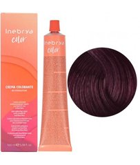 Фарба для волосся Inebrya Сolor 5.20 світло-каштановий фіолетово-вишневий 100 мл