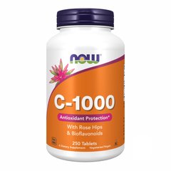 Вітамін C-1000 RH NO TR Now Foods- 250 tabs