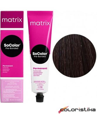 Фарба для волосся Matrix SoColor Pre-Bonded Permanent 5N світлий шатен натуральний 90 мл