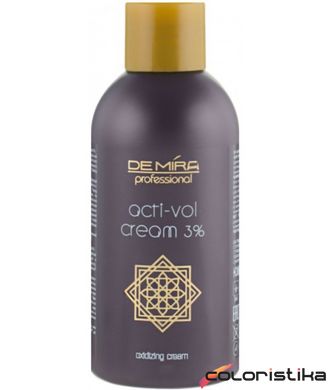 Окислитель Demira Professional Acti-Vol Cream 3% (10 vol.) 120 мл