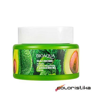 Крем для обличчя Bioaqua Niacinome Avocado поживний з екстрактом авокадо