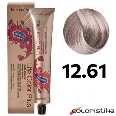 Краска для волос FarmaVita Life Color Plus 12.61 розовый глянец 100 мл