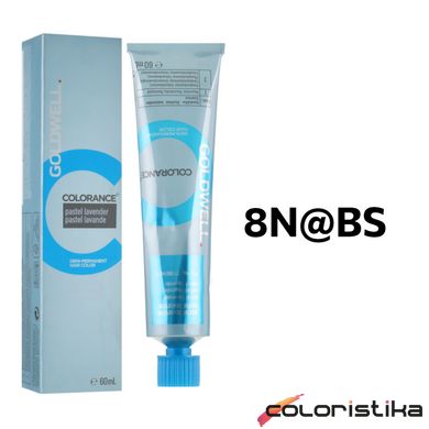 Безаміачна тонуююча фарба для волосся Goldwell Colorance Plus 60 мл 8N@BS