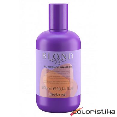 Шампунь для блонда анти-оранж Inebrya Blondesse No-Orange Shampoo 300 мл