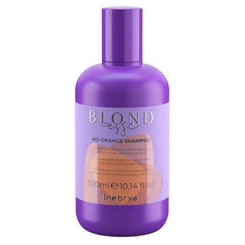 Шампунь для блонда анти-оранж Inebrya Blondesse No-Orange Shampoo 300 мл