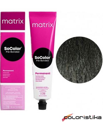 Фарба для волосся Matrix SoColor Pre-Bonded Permanent 5A світлий шатен попелястий 90 мл