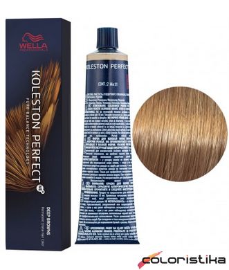 Фарба для волосся Wella Professionals Koleston ME+ 8/73 Світлий блондин коричнево-золотистий 60 мл