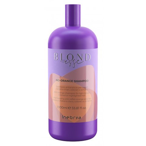 Шампунь для блонда анти-оранж Inebrya Blondesse No-Orange Shampoo 1000 мл