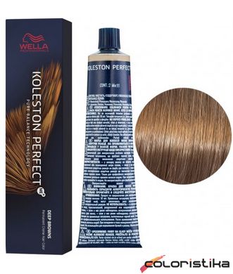 Краска для волос Wella Professionals Koleston ME 8/74 Светлый блондин коричнево-красный 60 мл