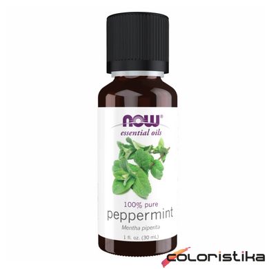 Олія М'яти Now Foods Peppermint Oil - 30ml (1fl.oz)