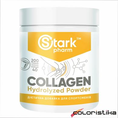 Гидролизированный коллаген Stark Pharm Collagen Hydrolyzed Powder - 200g