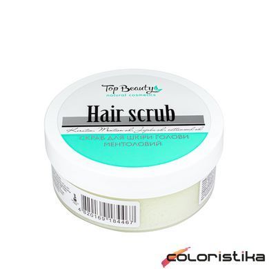 Скраб для шкіри голови Top Beauty Menthol Hair scrub 250 мл
