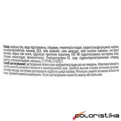 Скраб для шкіри голови Top Beauty Menthol Hair scrub 250 мл