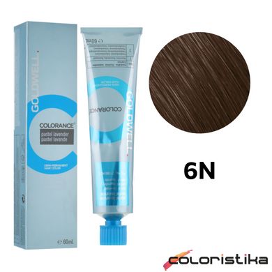 Безаммиачная краска для волос Goldwell Colorance 6-N 60 мл