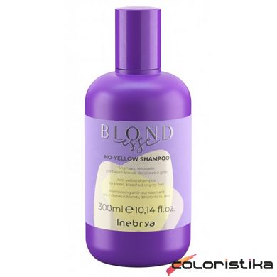 Шампунь для знебарвленого або сивого волосся Inebrya Blondesse No-Yellow Shampoo 300 мл