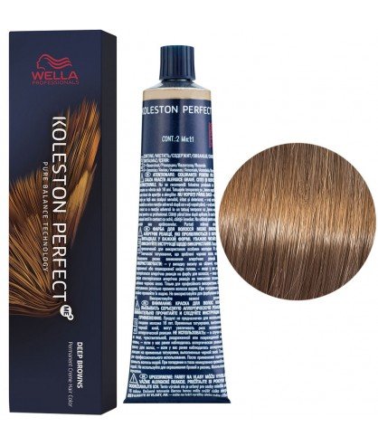 Краска для волос Wella Professionals Koleston ME 8/74 Светлый блондин коричнево-красный 60 мл