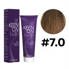 Фарба для волосся Keen Color Cream #7.0 натуральний інтенсивний спеціальний блондин 100 мл
