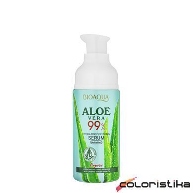 Сироватка для обличчя зволожувальна Bioaqua Aloe Vera 99% Hydrating Soothing Serum, 30 мл