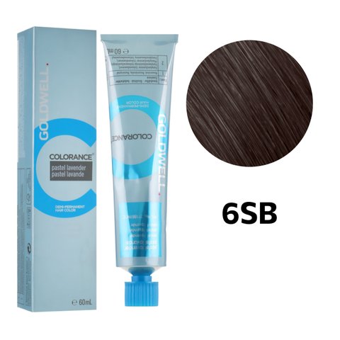 Безаммиачная краска для волос Goldwell Colorance 6-SB 60 мл