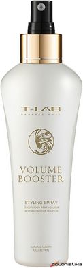 Стайлинг спрей для непревзойденного лифтинга волос T-LAB Professional Volume Booster Styling Spray, 150 ml