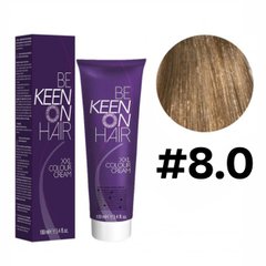 Фарба для волосся Keen Color Cream #8.0 інтенсивний спеціальний блондин 100 мл