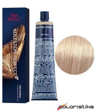 Краска для волос Wella Professionals Koleston ME 10/00 Очень яркий натуральный блондин 60 мл