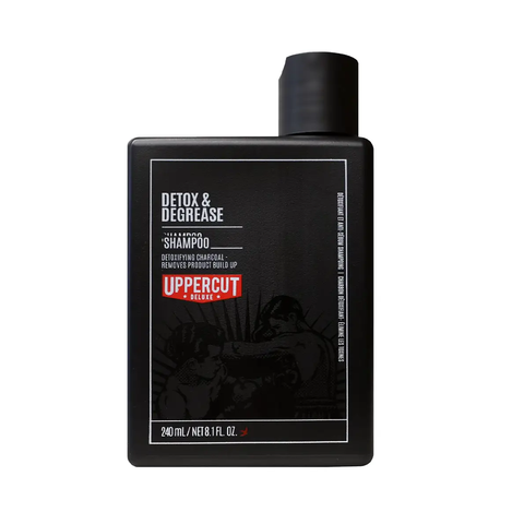 Мужской шампунь для глубокой очистки волос Uppercut Deluxe Detox and Degrease Shampoo 240 мл