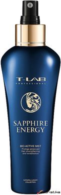 Спрей для сили та анти-ейдж ефекту волосся T-LAB Professional Sapphire Energy Bio-Active Mist, 150 ml