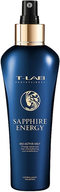 Спрей для сили та анти-ейдж ефекту волосся T-LAB Professional Sapphire Energy Bio-Active Mist, 150 ml