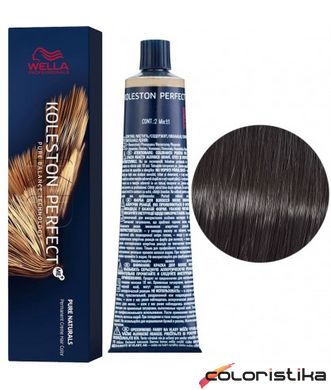 Краска для волос Wella Professionals Koleston ME 3/0 Темно-коричневый 60 мл