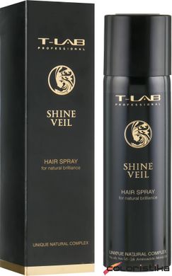 Спрей-вуаль для блиску волосся T-LAB Professional Shine Veil Hair Spray, 100 ml