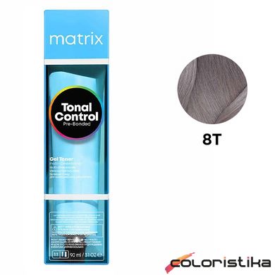 Гелевый тонер на кислотной основе Matrix Pre-Bonded Tonal Control 8T 90 мл