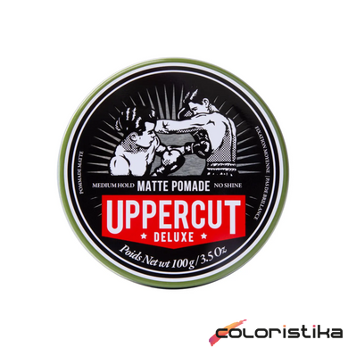 Матова помада для волосся Uppercut Deluxe Matt Pomade 100 г